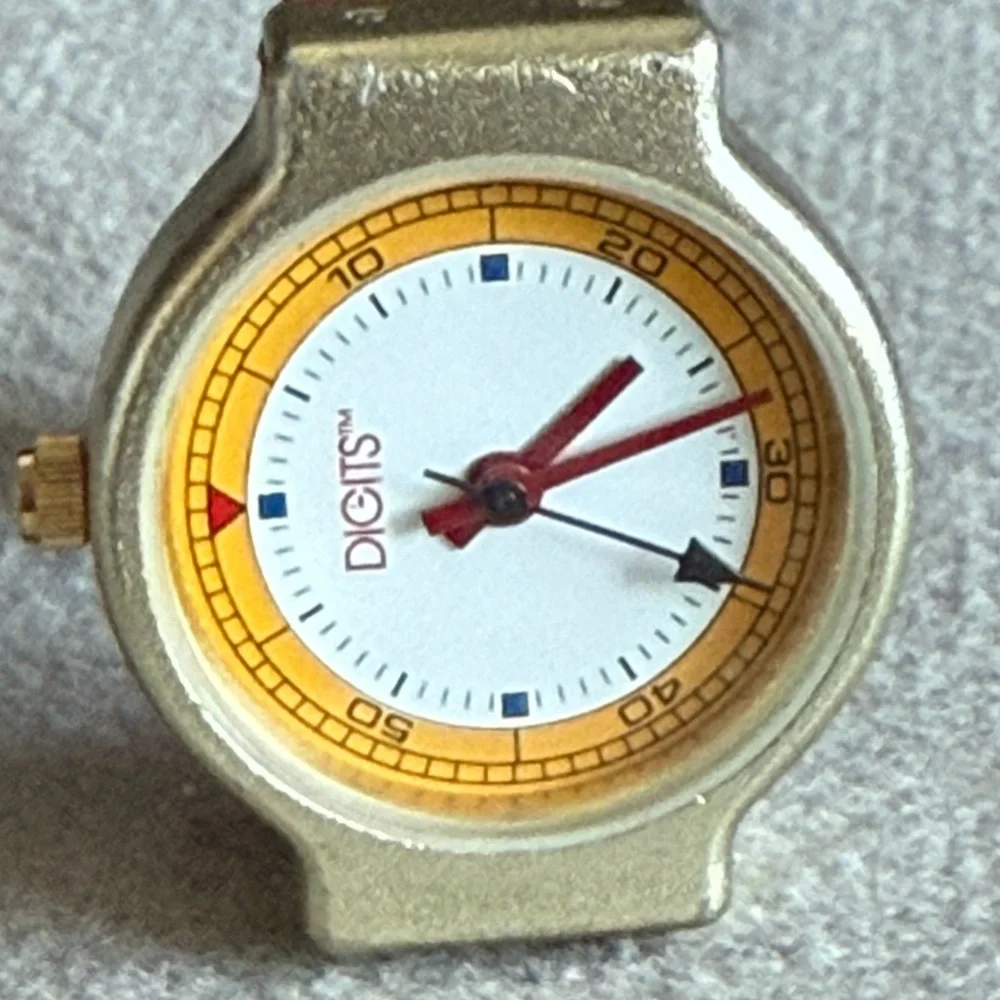 Gold Analog Watch